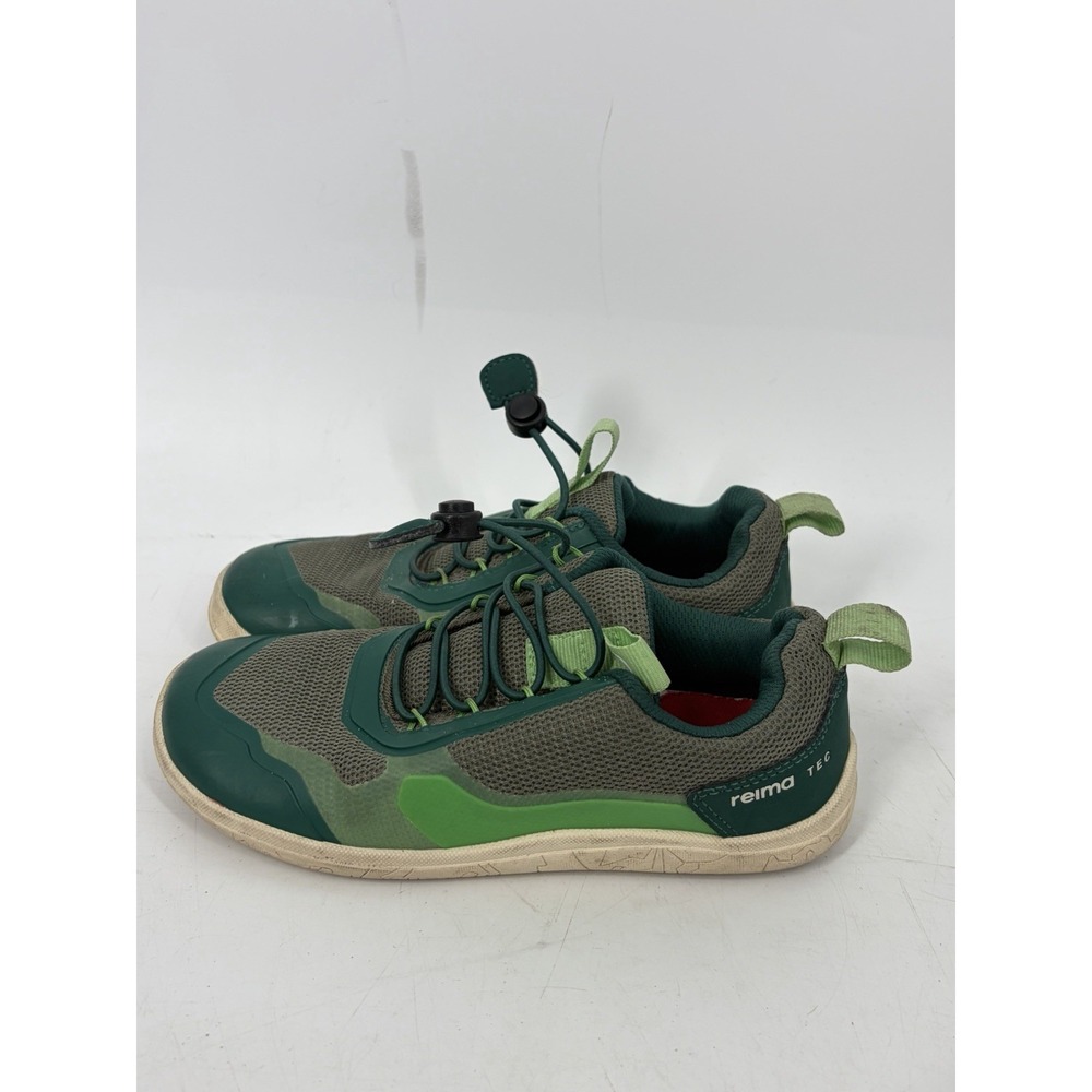 Reima Tallustelu Barefoot Shoes Kids EU 31 / US 13 Waterproof Minimalist Green